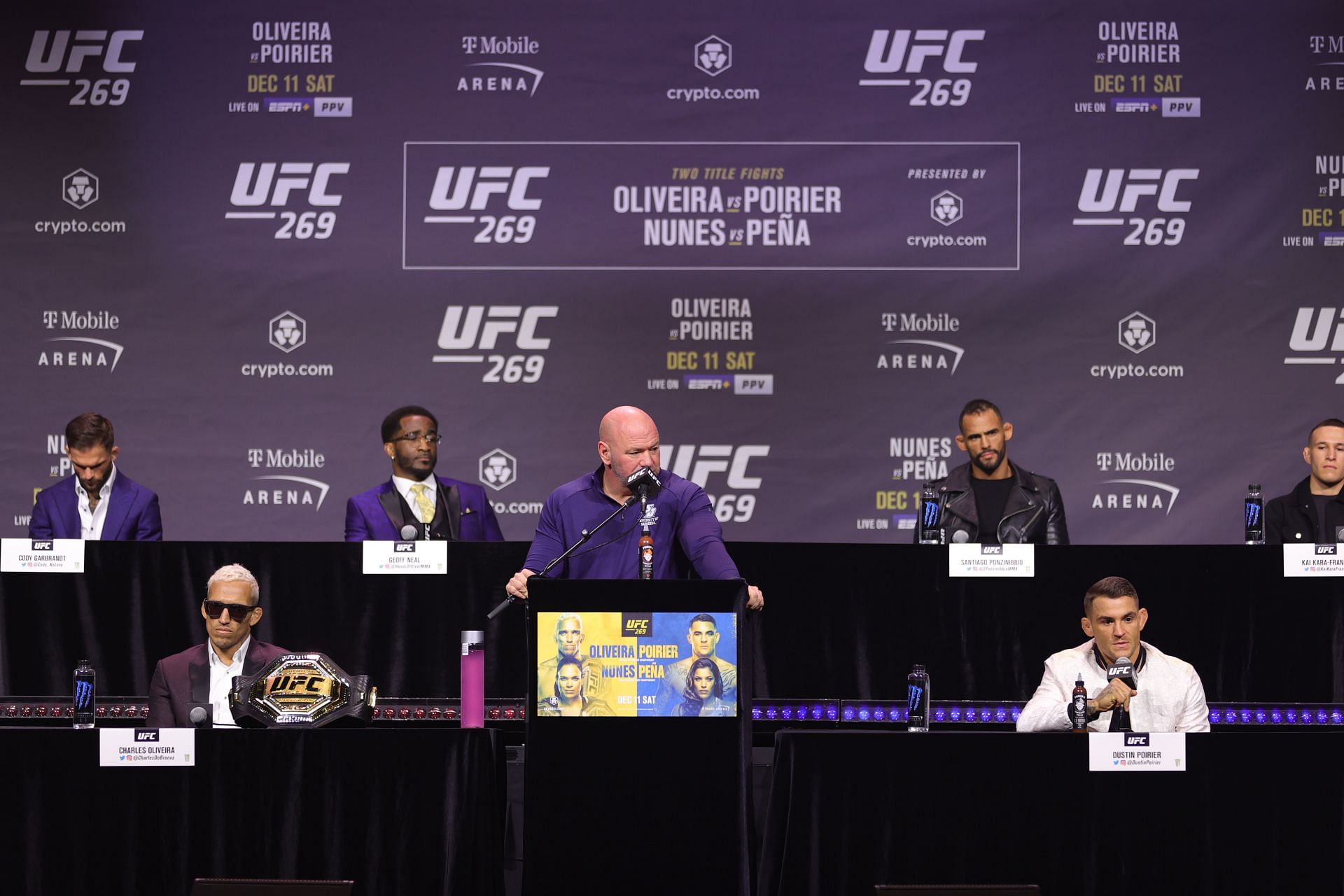 UFC 269 Press Conference