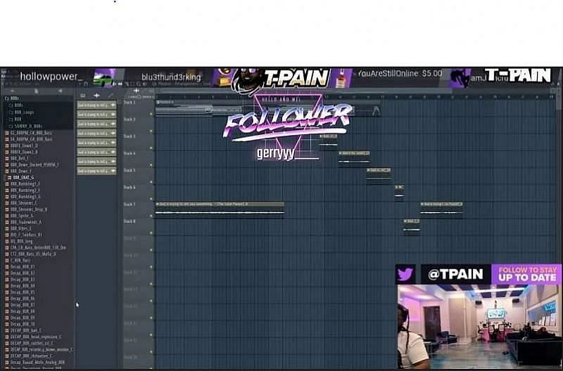 T-pain is an American musician-rapper (Image via T-Pain/Twitch)
