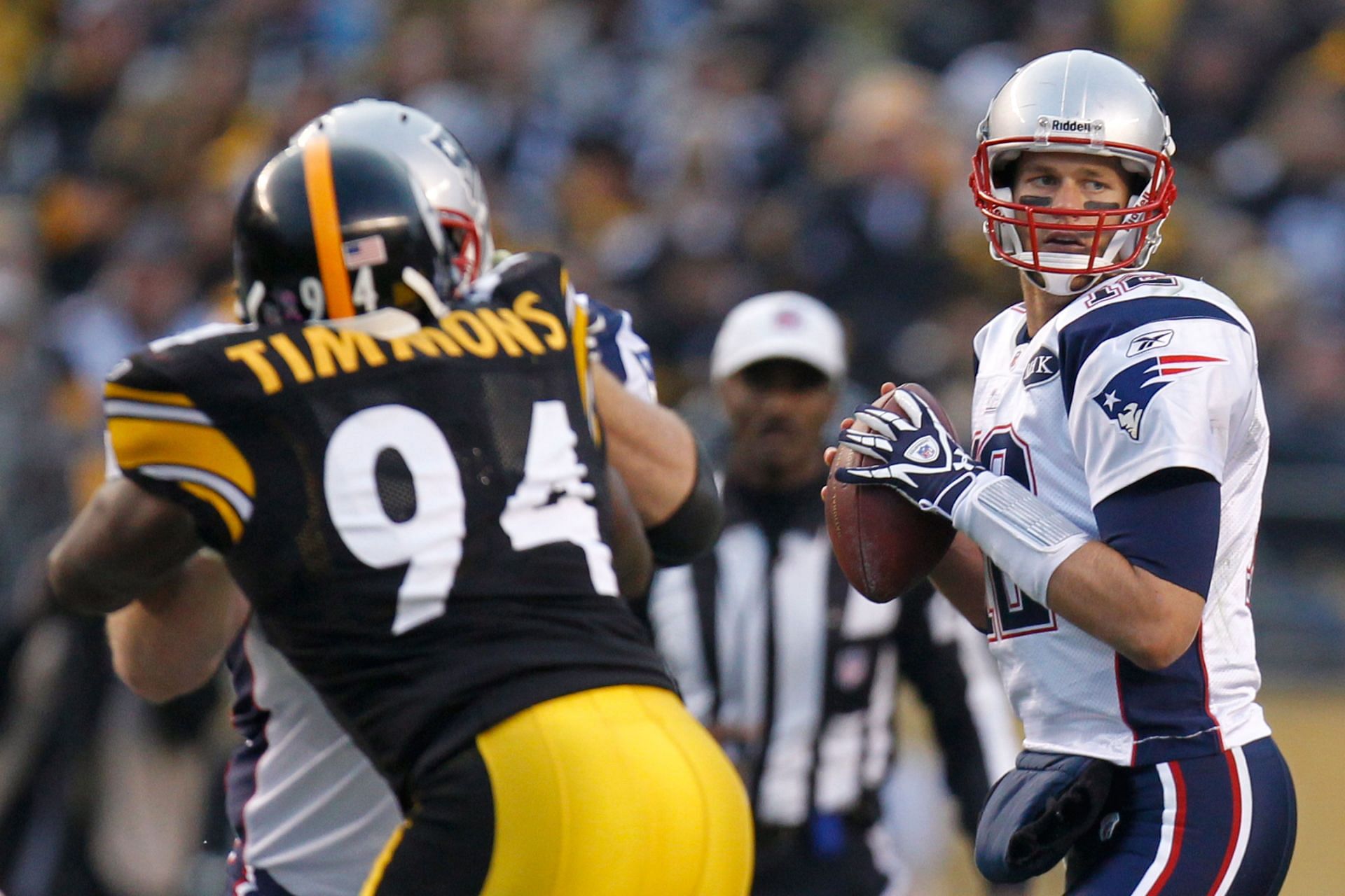 Enter caption New England Patriots v Pittsburgh Steelers