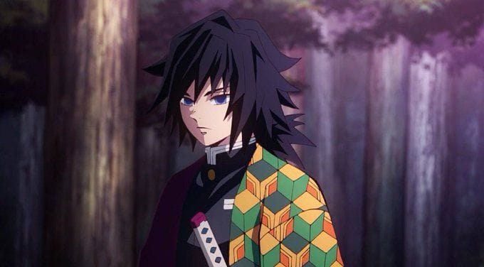 half-half Kimono in Demon Slayer