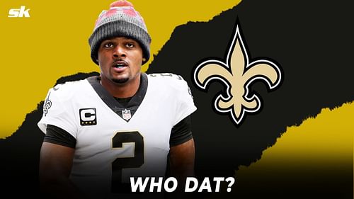 Deshaun Watson (in a New Orleans Saints jersey)