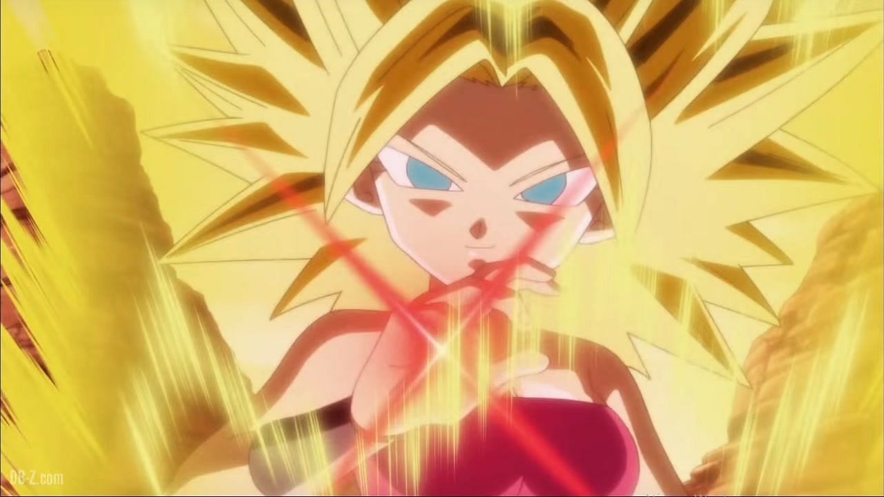 Caulifla as seen in the Dragon Ball Super anime (Image via Toei Animation)