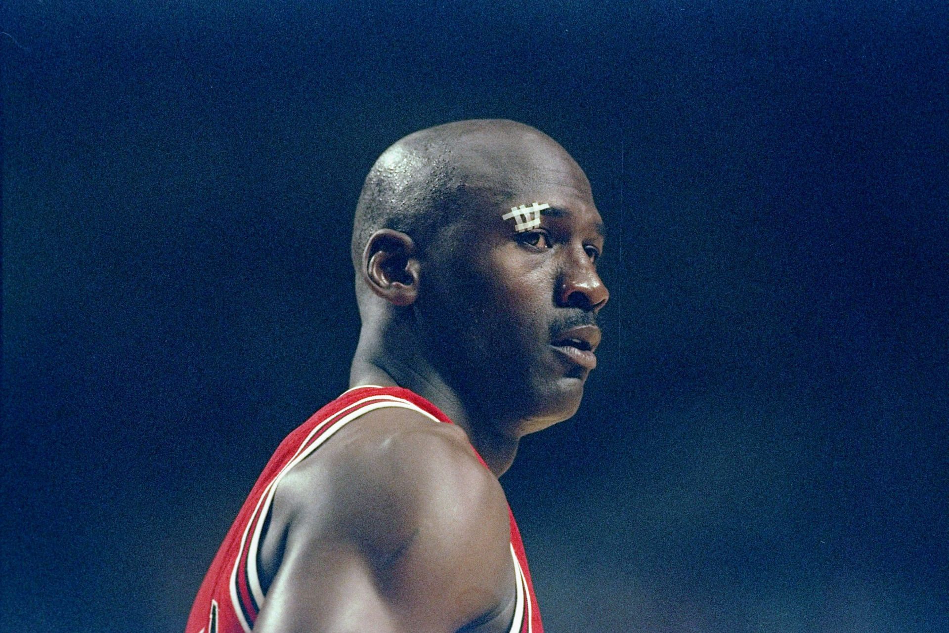 Michael Jordan #23 of the Chicago Bulls