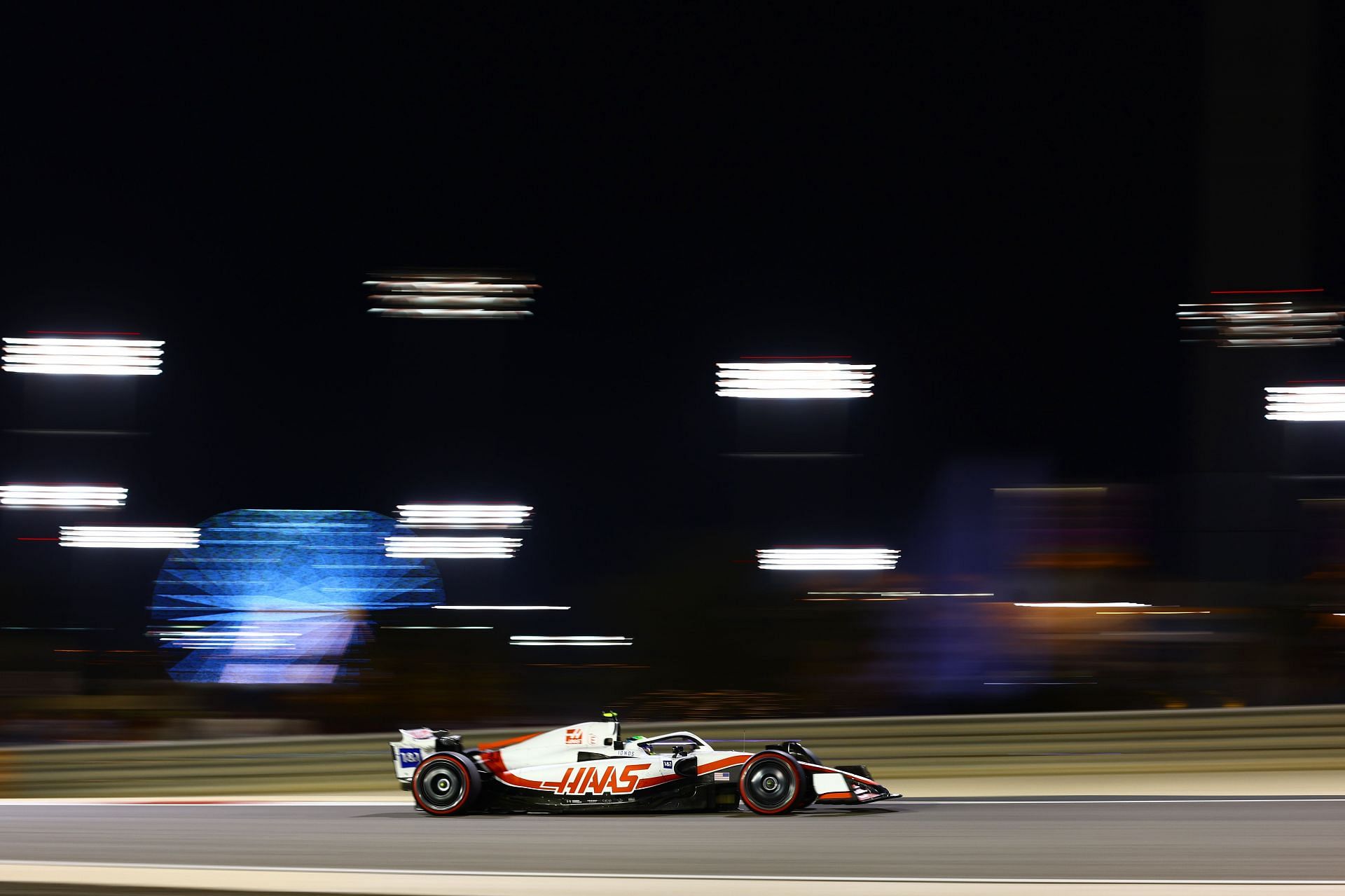 Haas F1&#039;s Mick Schumacher in action during the 2022 Bahrain GP (Photo by Mark Thompson/Getty Images)