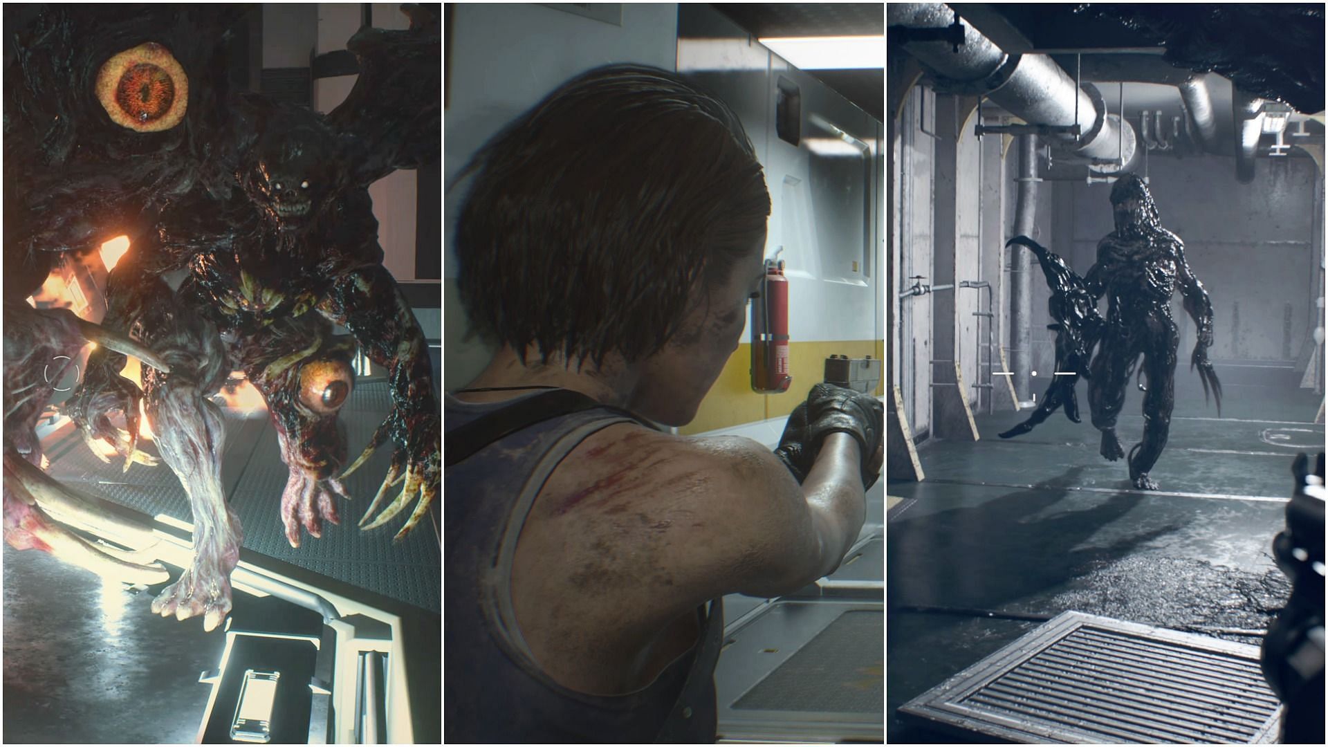 RE 2, RE 3, and RE 7 will all be upgraded for current-gen systems (Image via - Twitter/ @RE_Games)