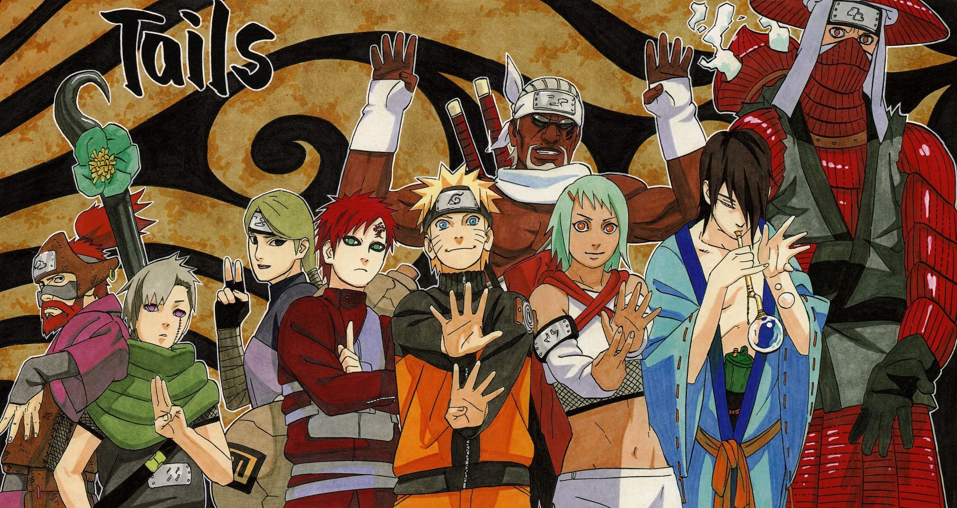 Naruto Background Naruto Cartoon Characters Wallpaper  SlideBackground