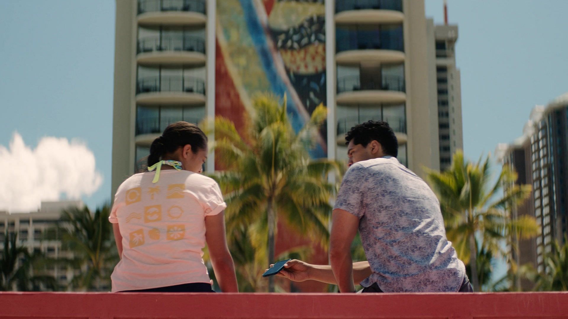 A still from NCIS: Hawai&#039;i (Image via CBS)