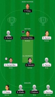 BOK-W vs DUM-W Dream11 Fantasy Suggestion #1