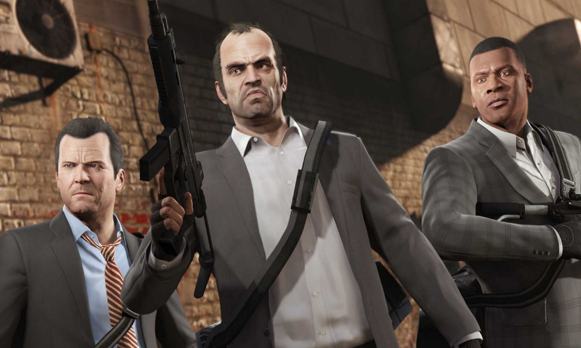 The gang is back together again (Image via Rockstar Games)