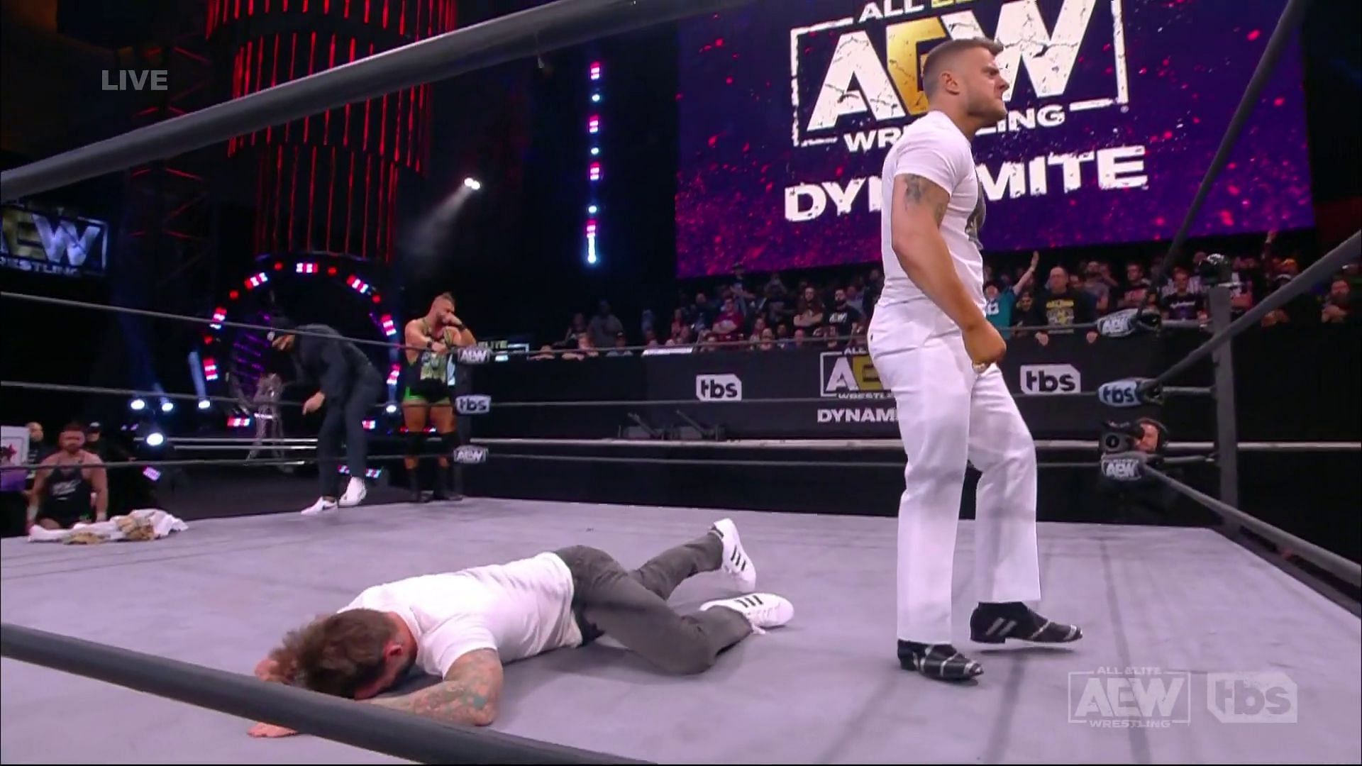 MJF brutally attacked CM Punk on AEW Dynamite this week