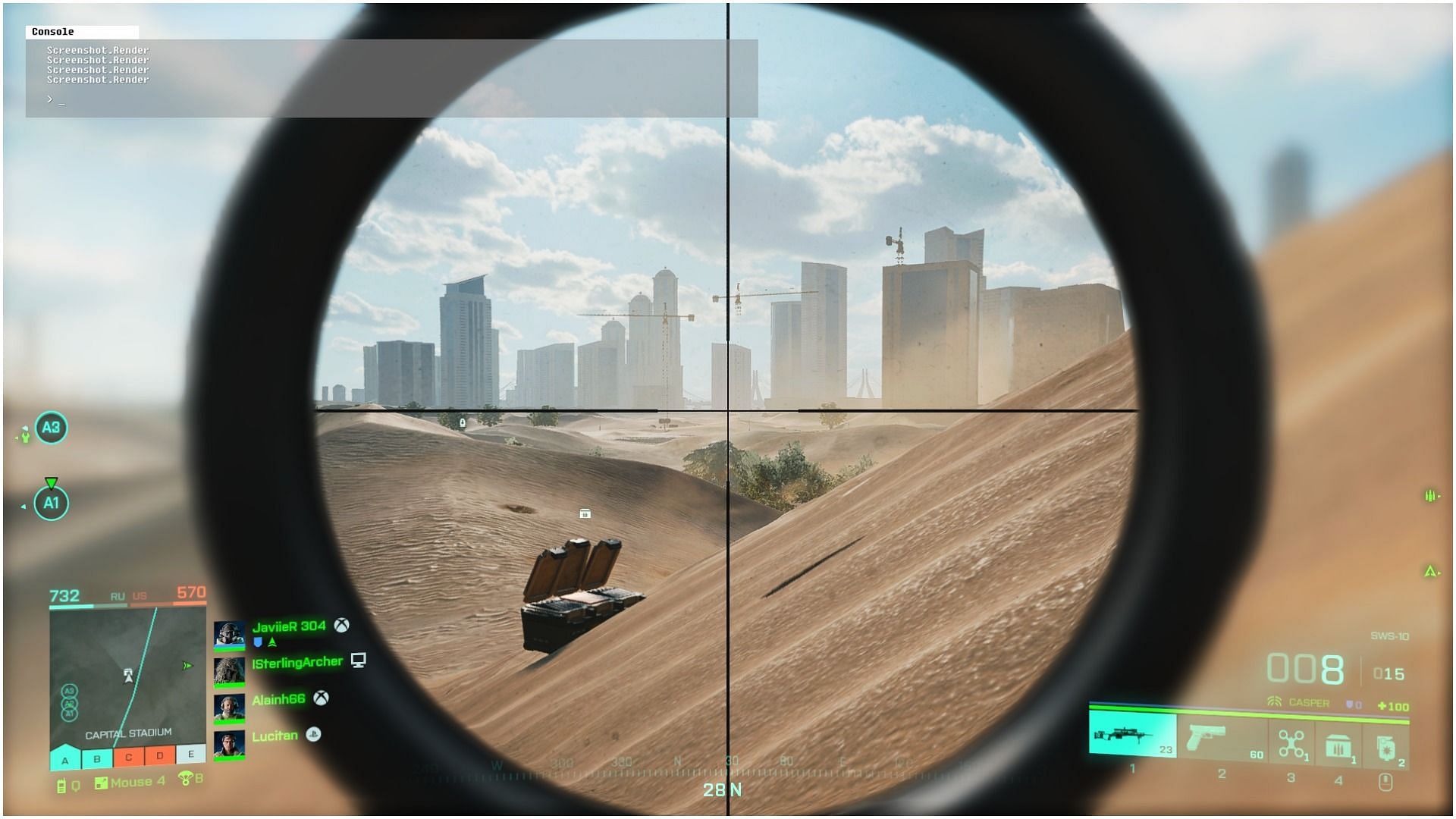A vehicle bug is frequently stopping players from using their scopes (Image via DICE)