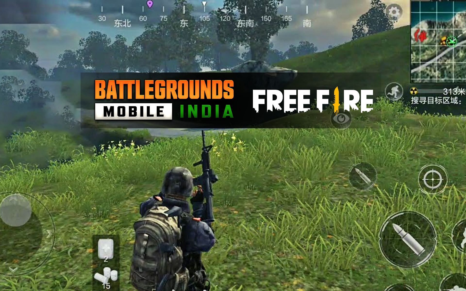 Free Fire alternatives like PUBG Mobile Lite for 2GB RAM devices (Image via Sportskeeda)