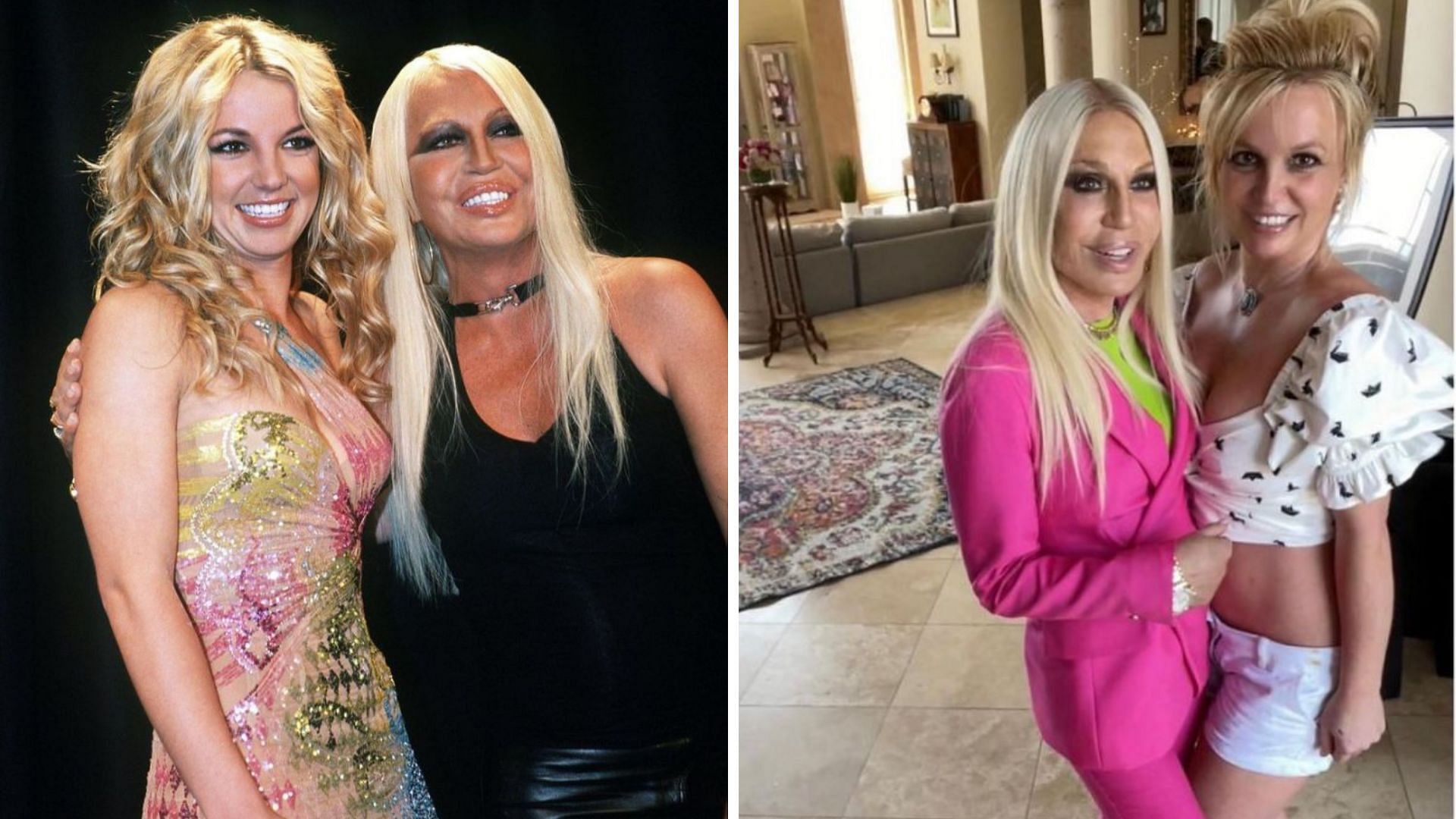 Britney Spears Says Donatella Versace Is Designing Her Wedding Gown