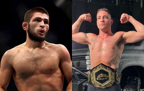 Khabib Nurmagomedov (left) & Diego Sanchez (right) [Image Credits- @diegonightmaresanchezufc on Instagram]