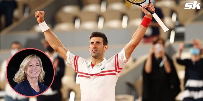"The fact Novak Djokovic is one of the few players who can cause problems for Nadal on clay makes me happy he can play at Roland Garros" - Chris Evert