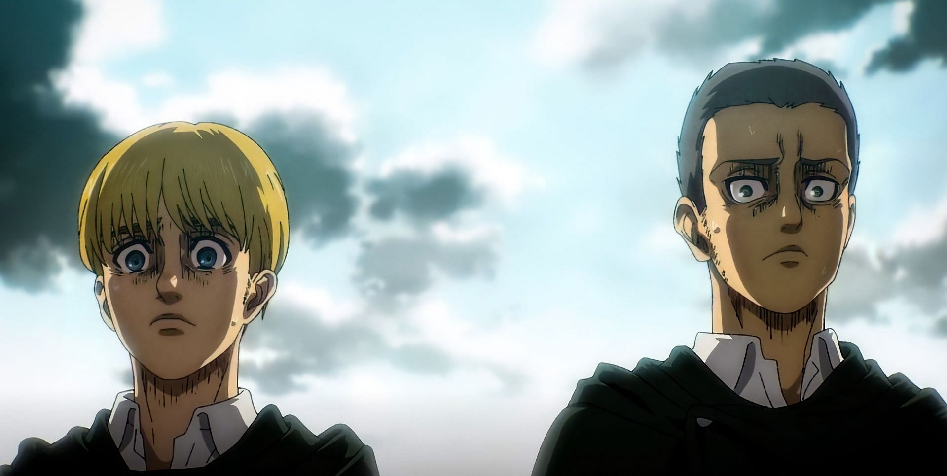 Armin and Connie hoping their plan will work (Image via MAPPA)