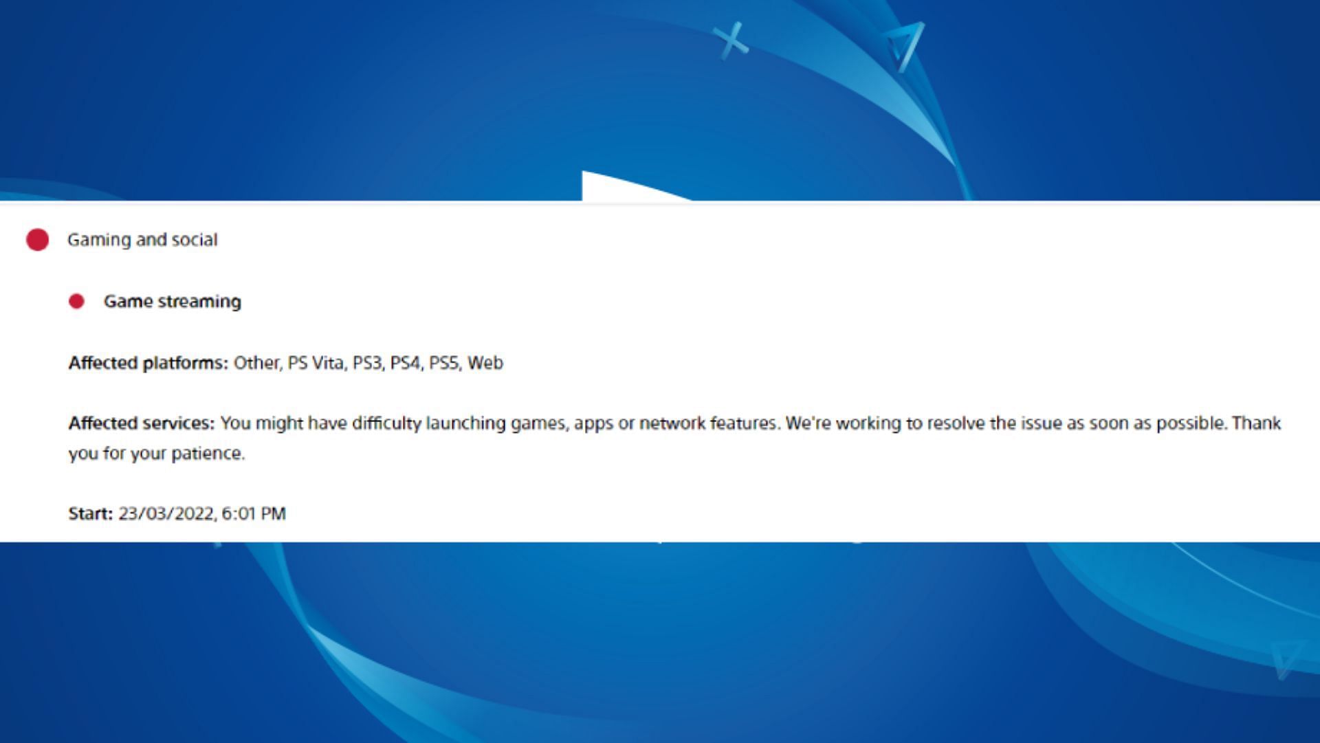 Is PlayStation Network Down Right Now? PSN Down Checker - The Game