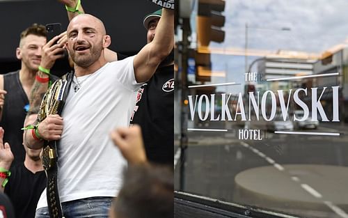 An Aussie pub is renamed after Alexander Volkanovski [Photo via @thevolkanovskihotel on IG]