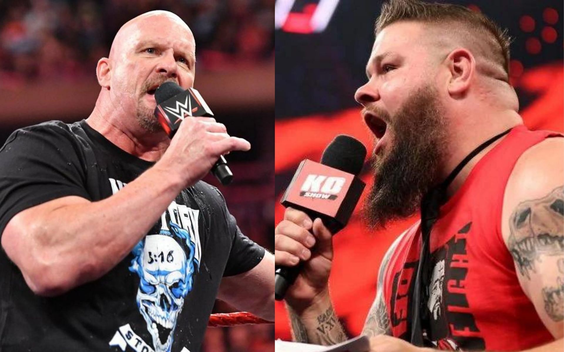 The Rattlesnake and Kevin Owens will confront each other in the ring at WrestleMania 38 on the KO Show.