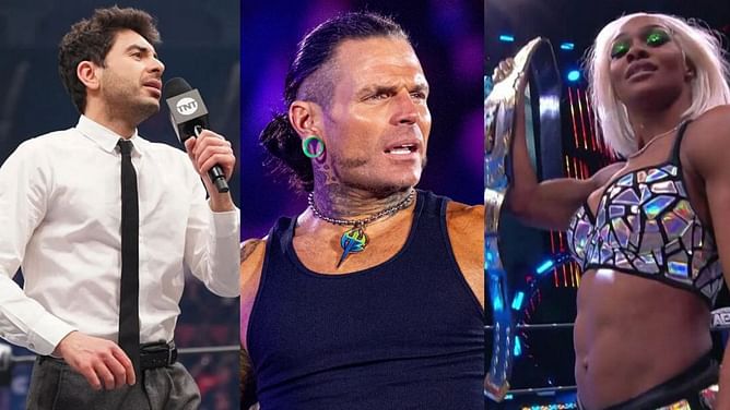 AEW News Roundup: Tony Khan praises new signing Jeff Hardy, top star takes credit for Dynamite's TV performance, Jade Cargill takes massive dig at former WWE star
