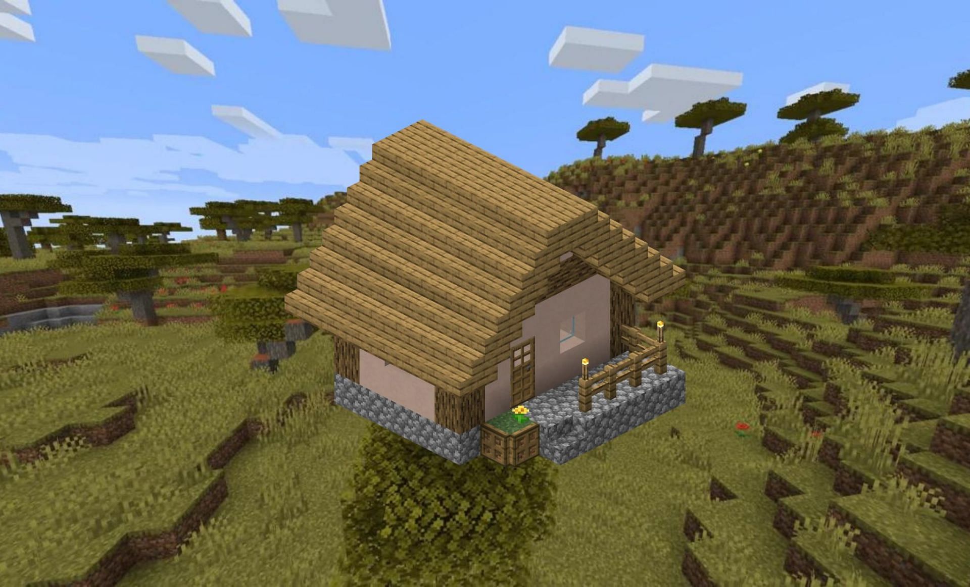 minecraft village house