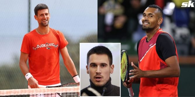 "I want to bring Nick Kyrgios to Belgrade to thank him for supporting Novak Djokovic" - Serbia Open tournament director Djordje Djokovic