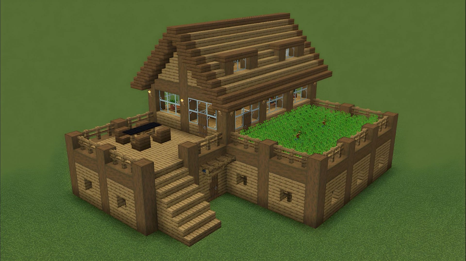 Starter Survival House! More detailed tutorial on  (link in