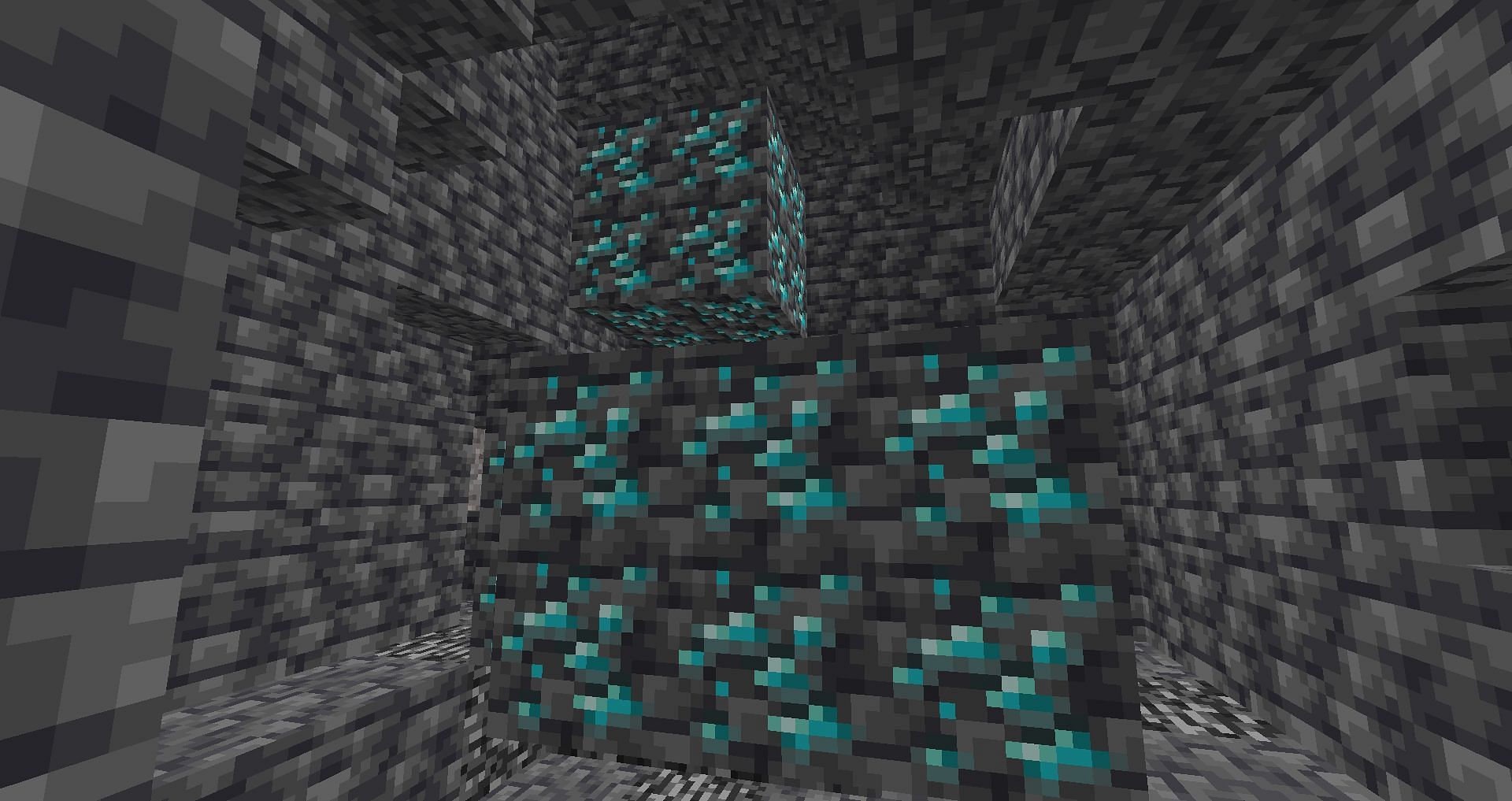 20 diamond ores in total (Image via Mojang)