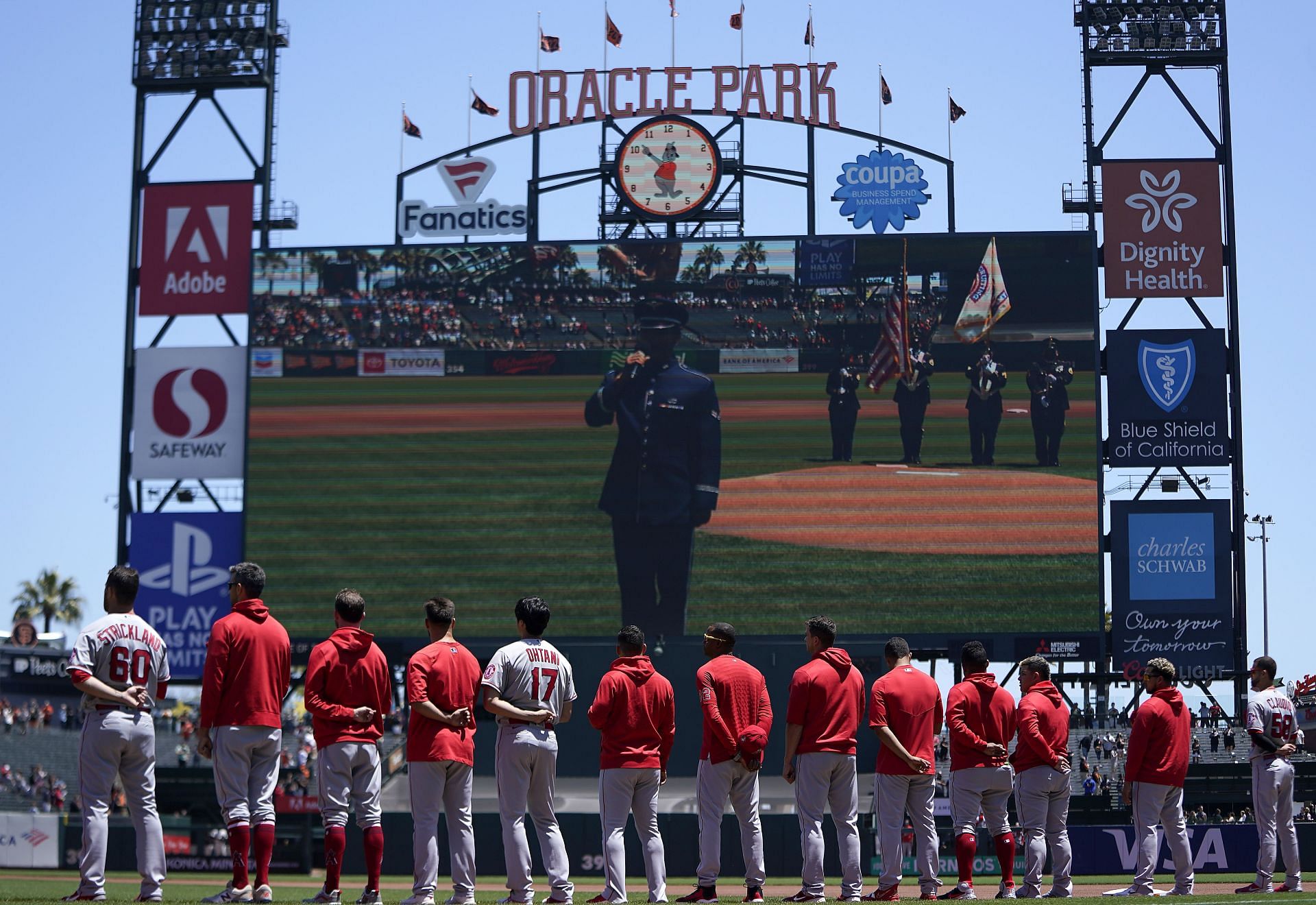 Los Angeles Angels v San Francisco Giants- Opening Day