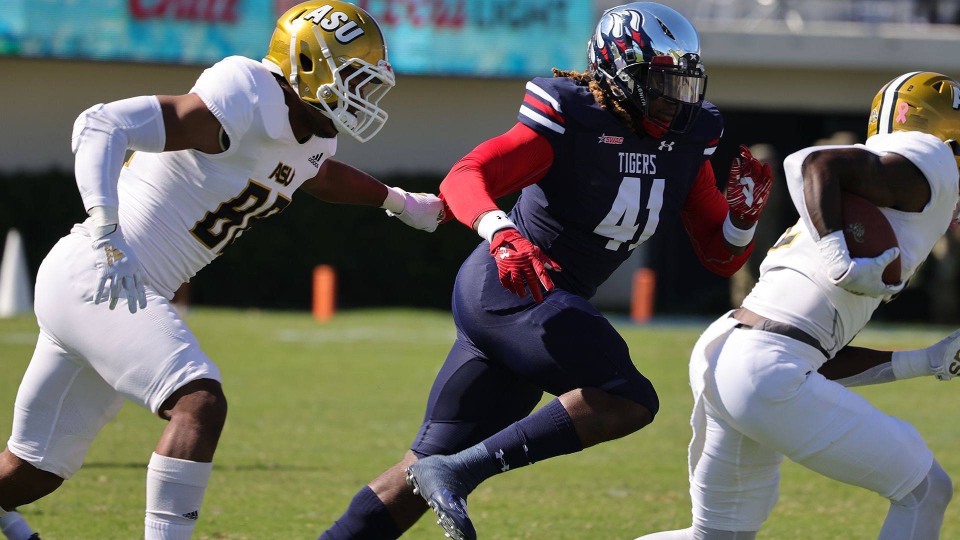 Jackson State edge defender James Houston | Source: Jackson State Athletics