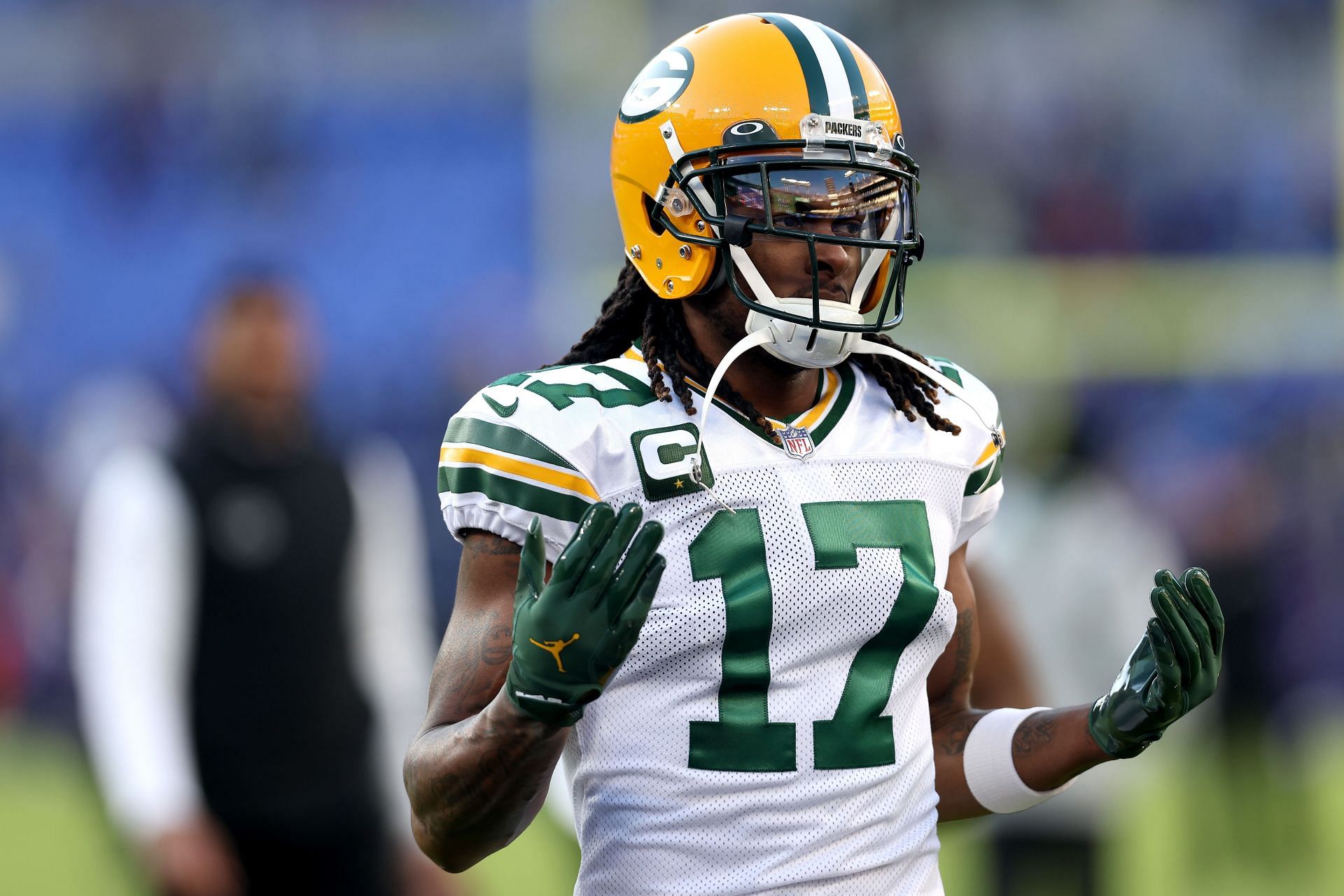 Davante Adams has completed the switch from Green Bay to Las Vegas