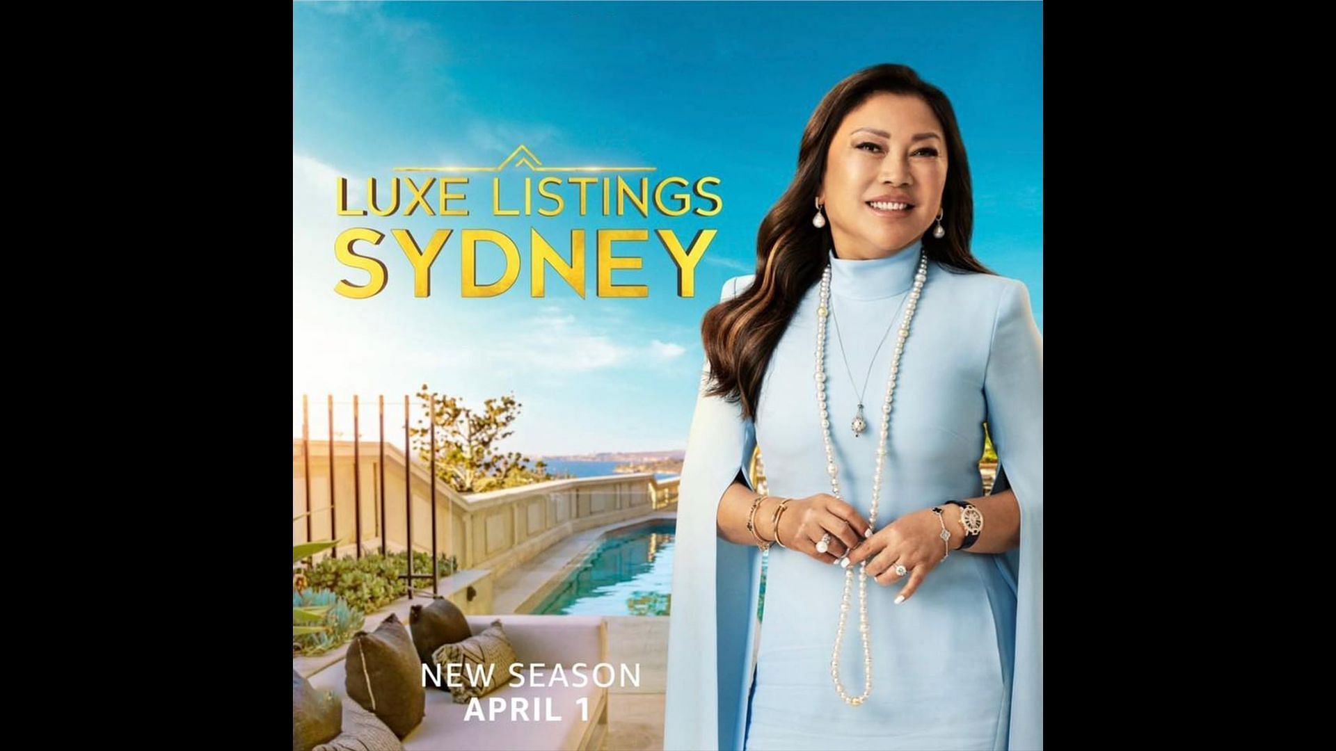 Monika Tu to star in Luxe Listings Sydney Season 2 starting April 1 (Image via Amazon Prime Video)