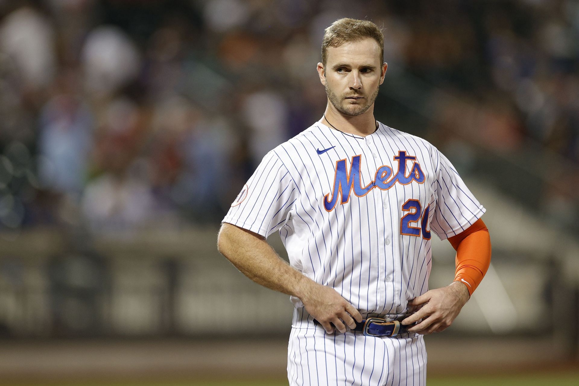 New York Mets first baseman Pete Alonso claims he is open for a