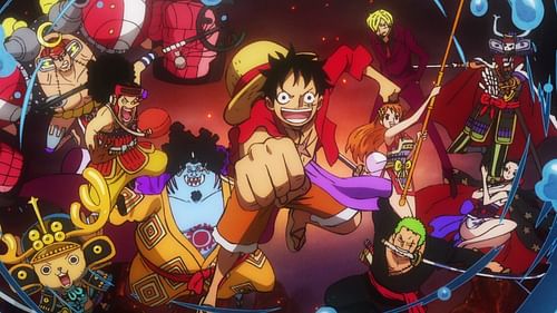 The Straw Hats formally reunite in One Piece chapter 1133 (Image via Toei Animation)