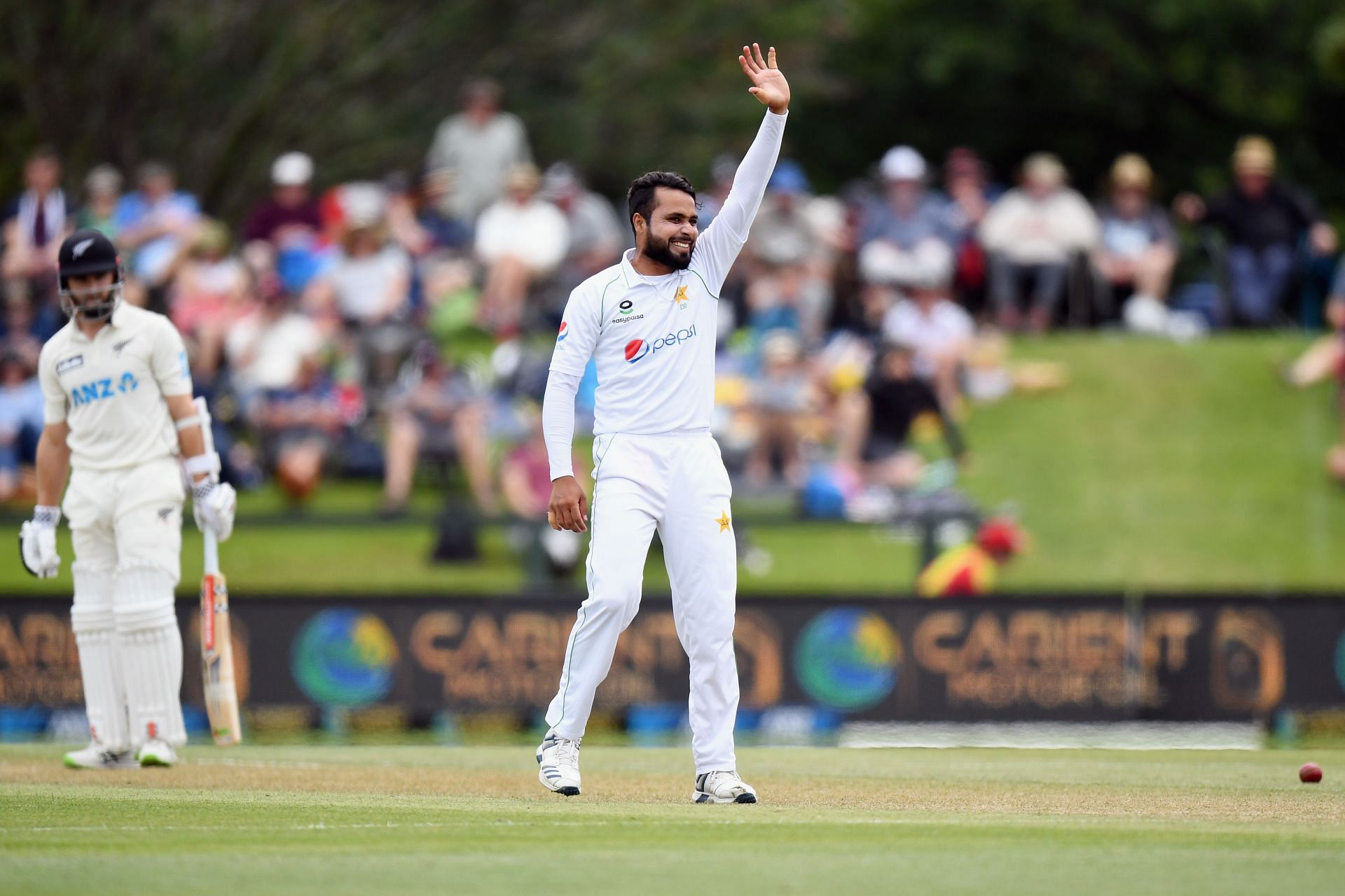 All-rounder Faheem Ashraf is set to miss his second Test in a row.