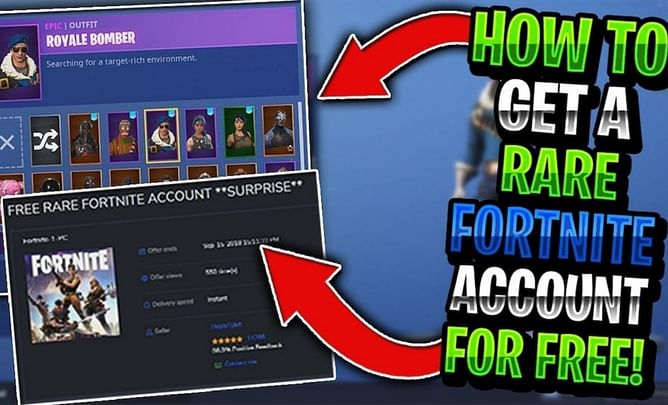Websites selling free Fortnite accounts' emails and passwords are not legitimate