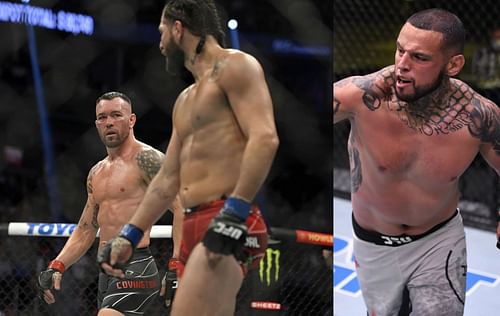 Colby Covington (left), Jorge Masvidal (center) & Daniel Rodriguez (right)