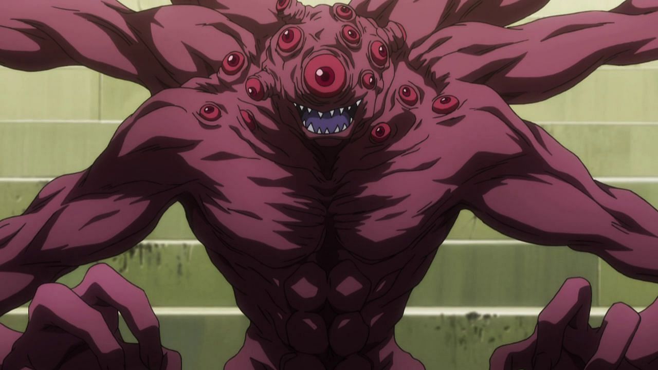 Youpi after shapeshifting due to Metamorphosis in Hunter X Hunter(Image via Madhouse)