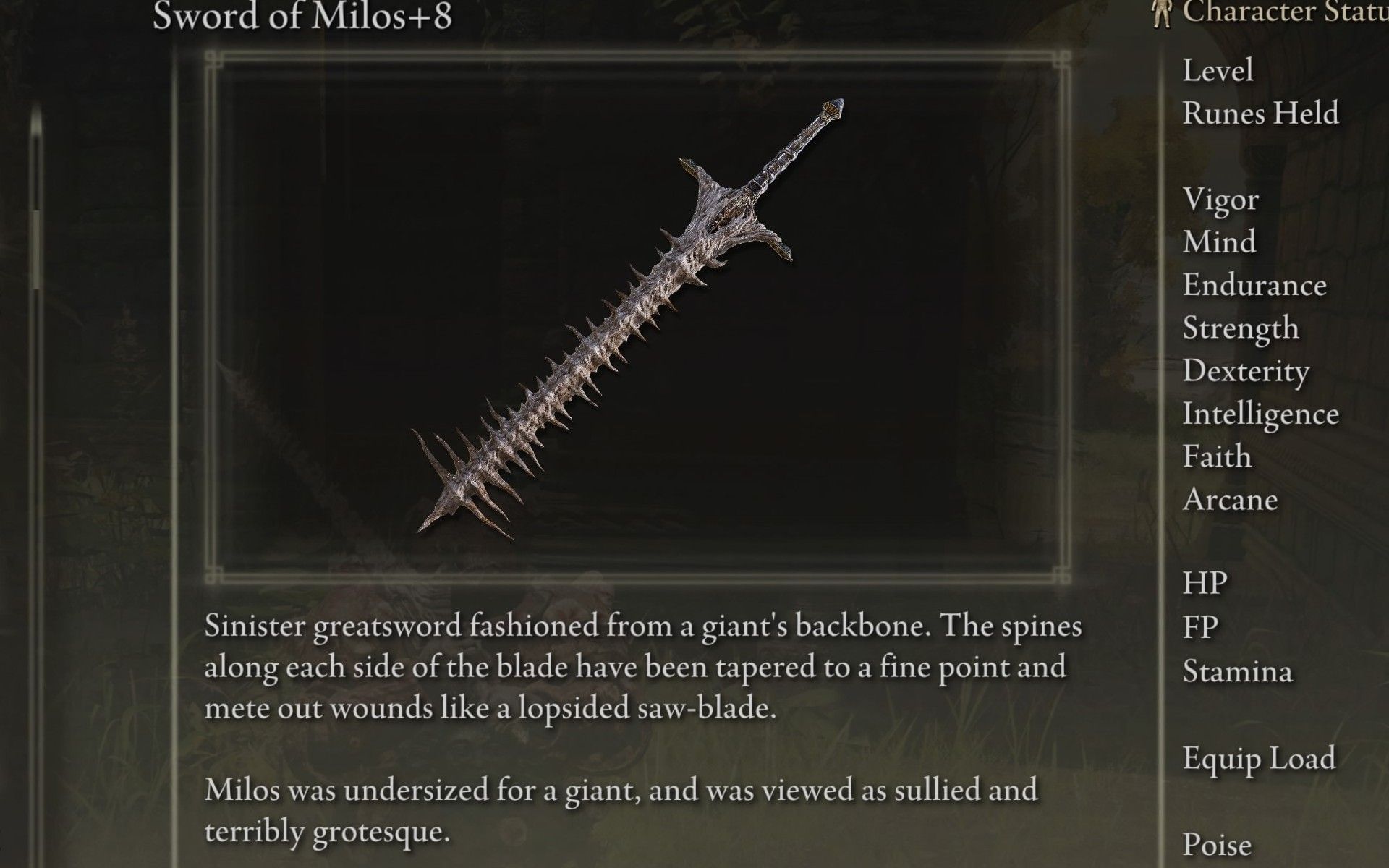 The Shriek of Milos is one of the best selling points of the weapon. (Image via FromSoftware)