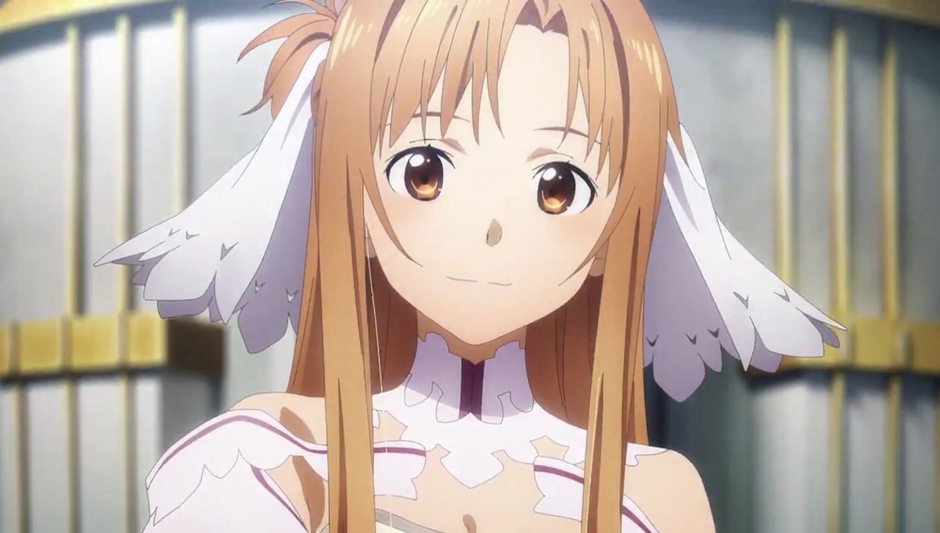 Asuna Yuuki, as seen in the anime Sword Art Online (Image via A-1 Pictures)