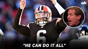 "He can do it all" - Skip Bayless is keeping the faith in Baker Mayfield as a starting NFL QB