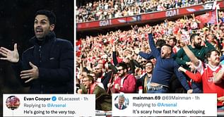 “A phenomenon” - Fans hail Arsenal star for having Liverpool defender ‘on toast’ despite 2-0 defeat