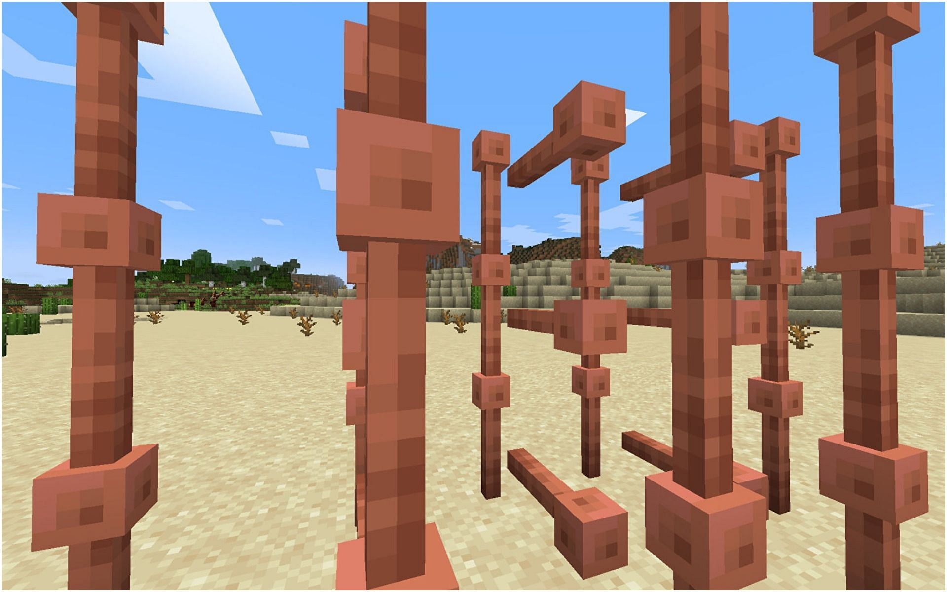 Lightning Rods can be useful (Image via Minecraft)