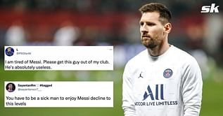 Twitter explodes as Lionel Messi disappoints again in PSG's 1-0 loss to Nice