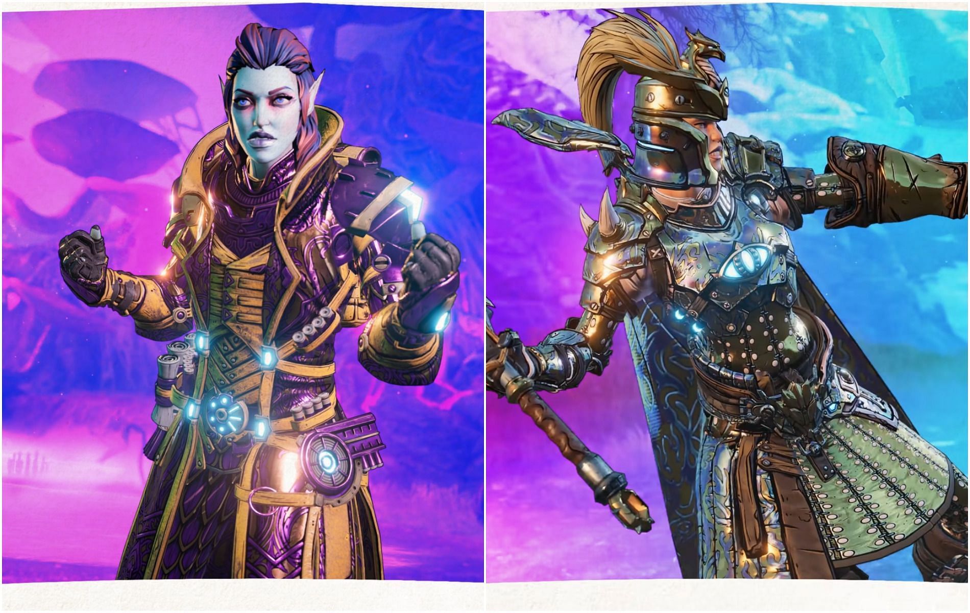 The Spellshot and Clawbringer class combination works well in Tiny Tina&#039;s Wonderlands (Images via Gearbox Software/2K)