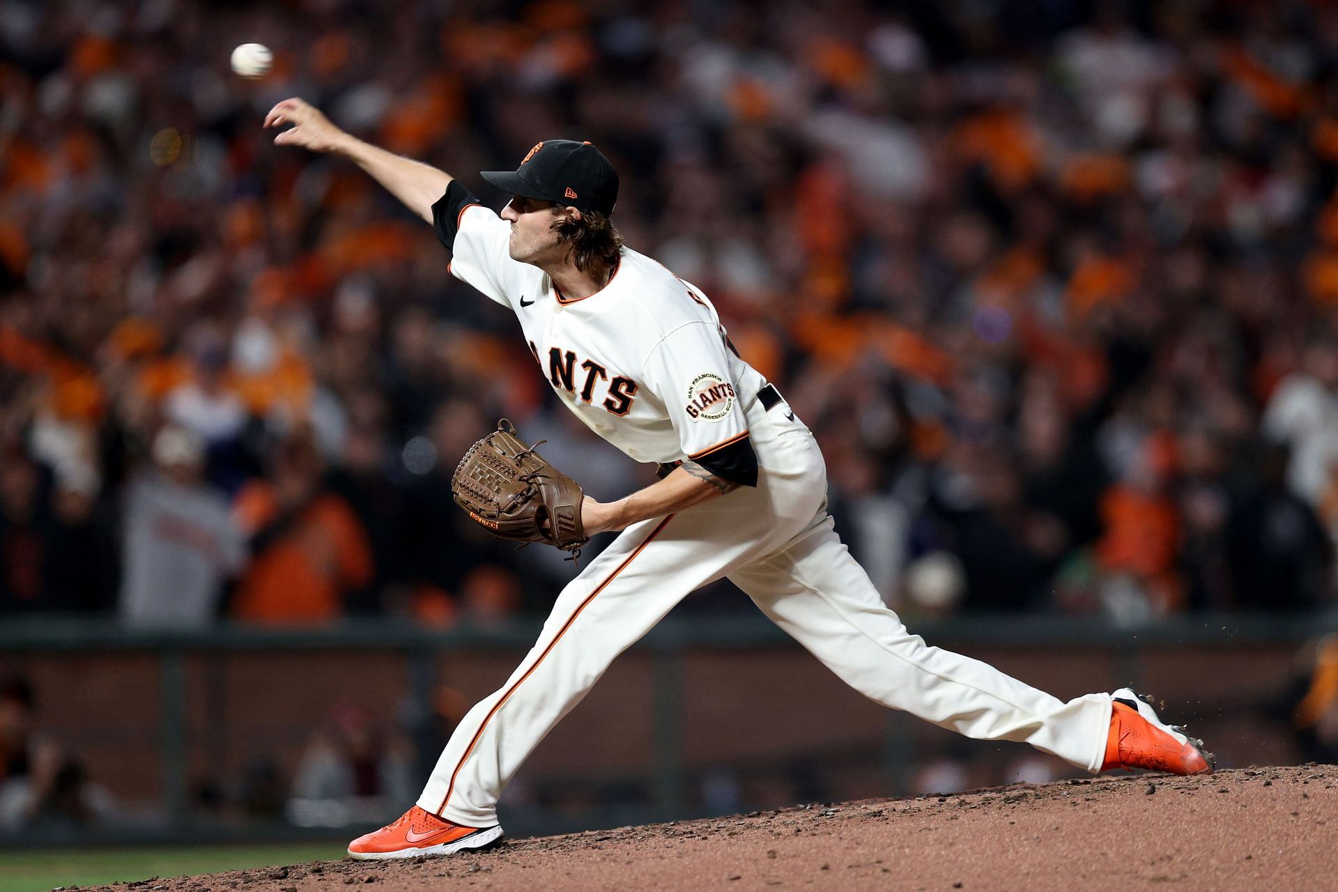 Kevin Gausman - Division Series - Los Angeles Dodgers v San Francisco Giants - Game Two