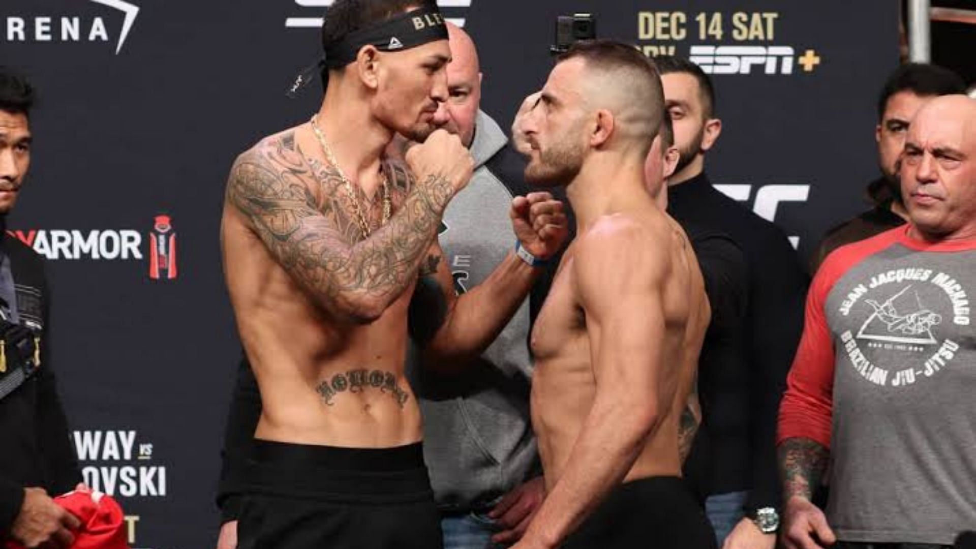 Max Holloway and Alexander Volkanovski have faced each other twice