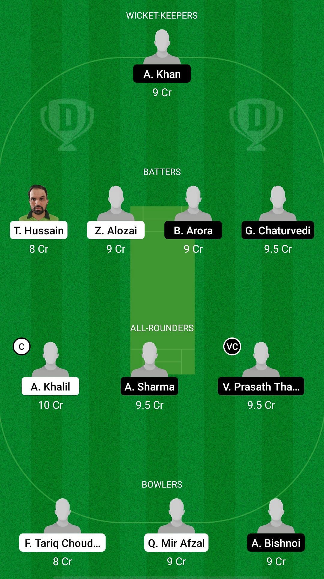 ALZ vs MSK Dream11 Prediction - ECL T10