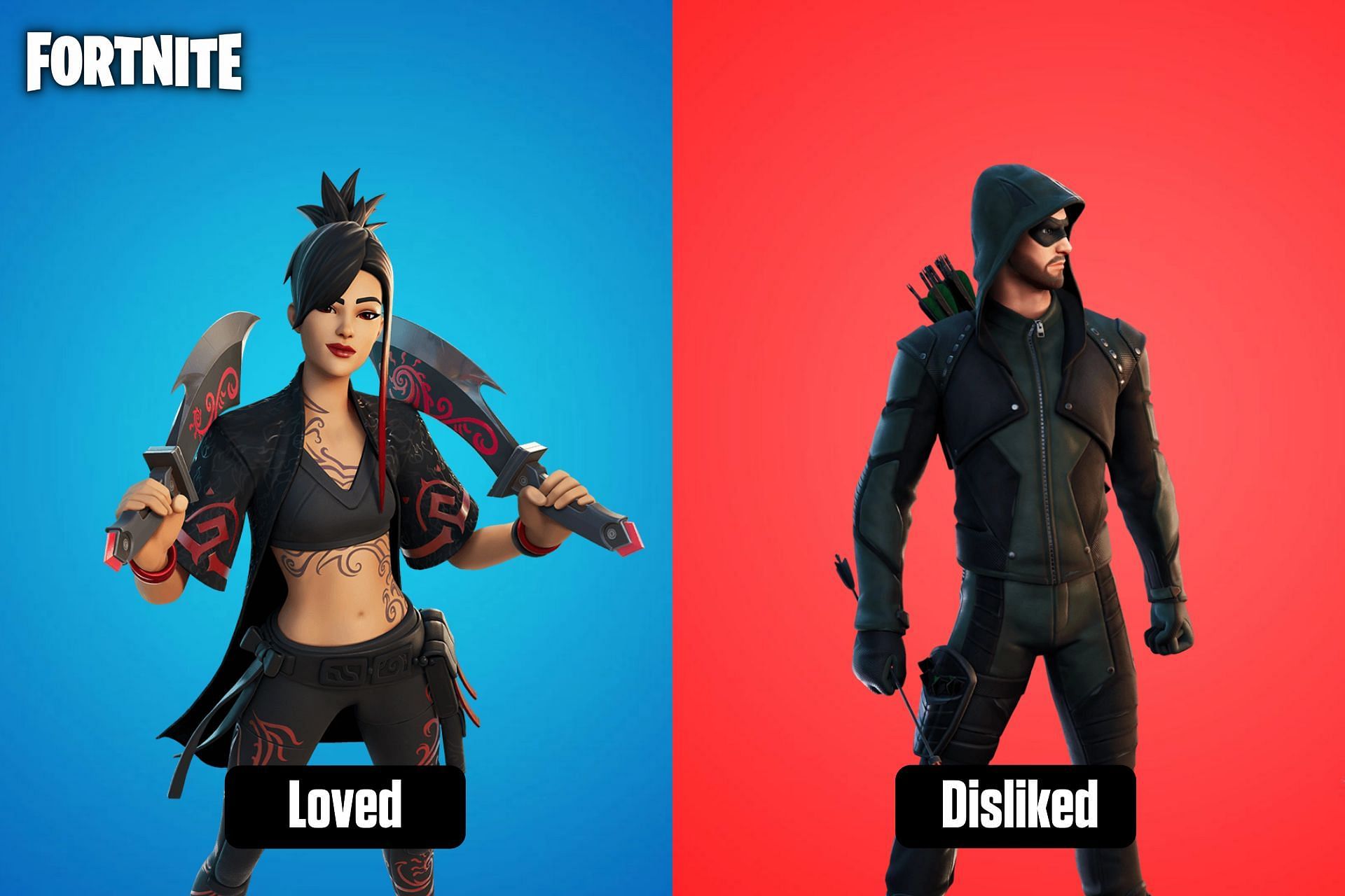 Not all Crew skins in Fortnite are welcomed with open arms (Image via Sportskeeda)