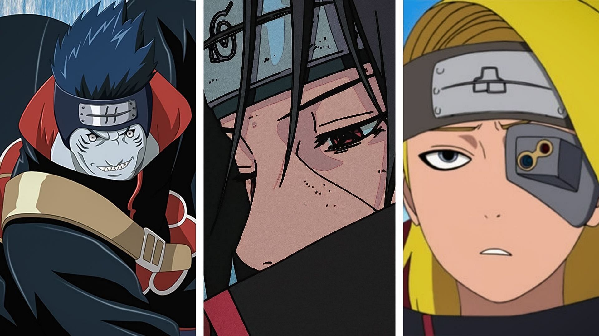 Top 9 Mais Fortes da Akatsuki